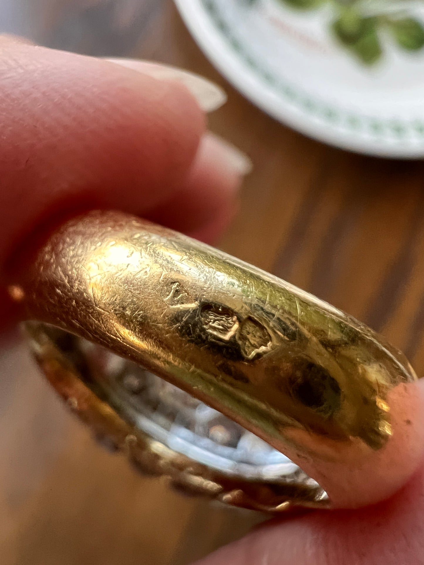 Vintage VAN CLEEF & ARPELS Boxed 5.25 Carat Transitional Cut Diamond Ring Heavy 22g 18k Gold Platinum Vtg to Antique Art Deco Special in Original Box