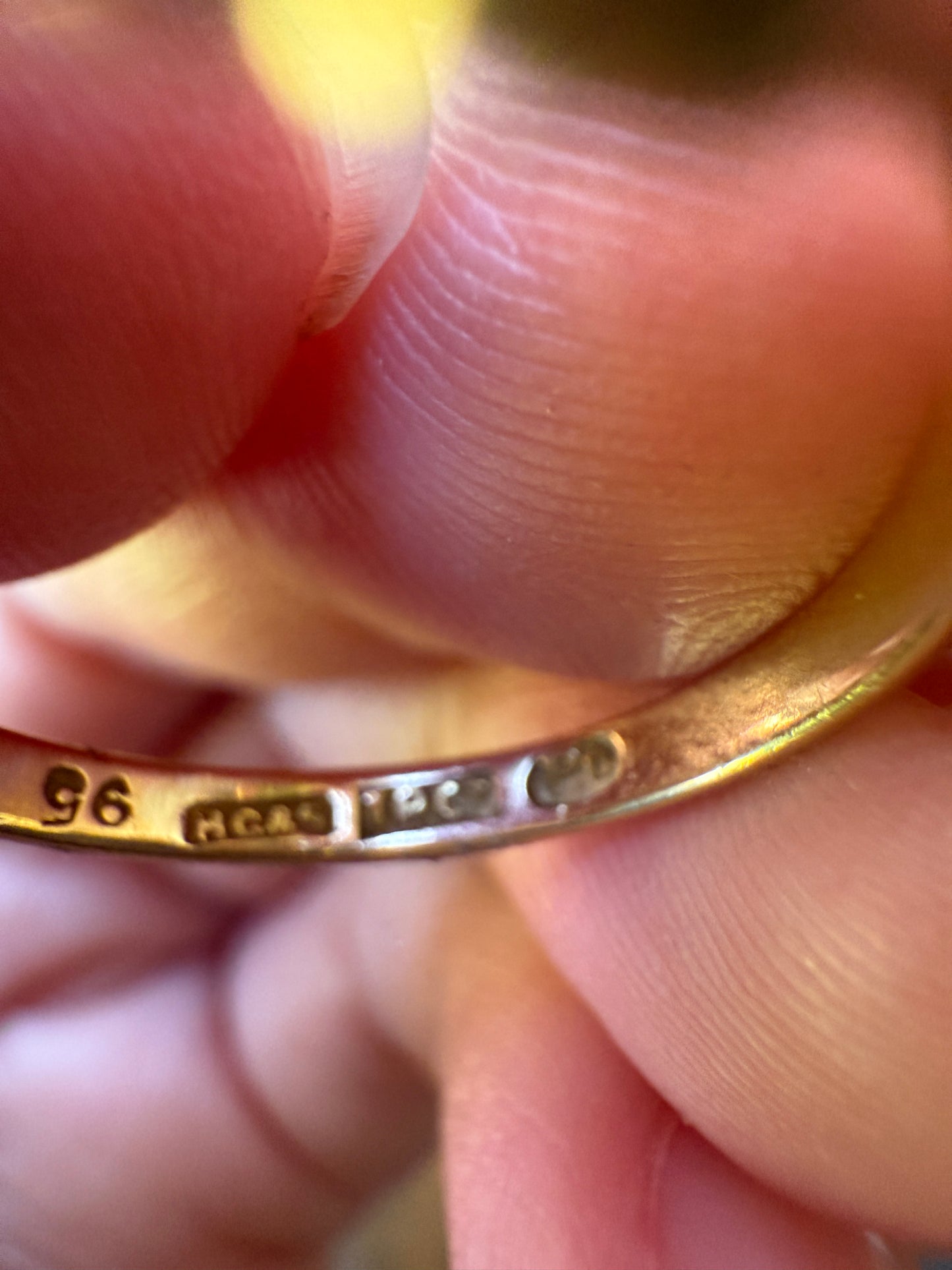 CHAMPAGNE Pale Yellow Light Brown Old Mine & Brilliant Cut Diamond Antique Quatrefoil Ring 18k Gold