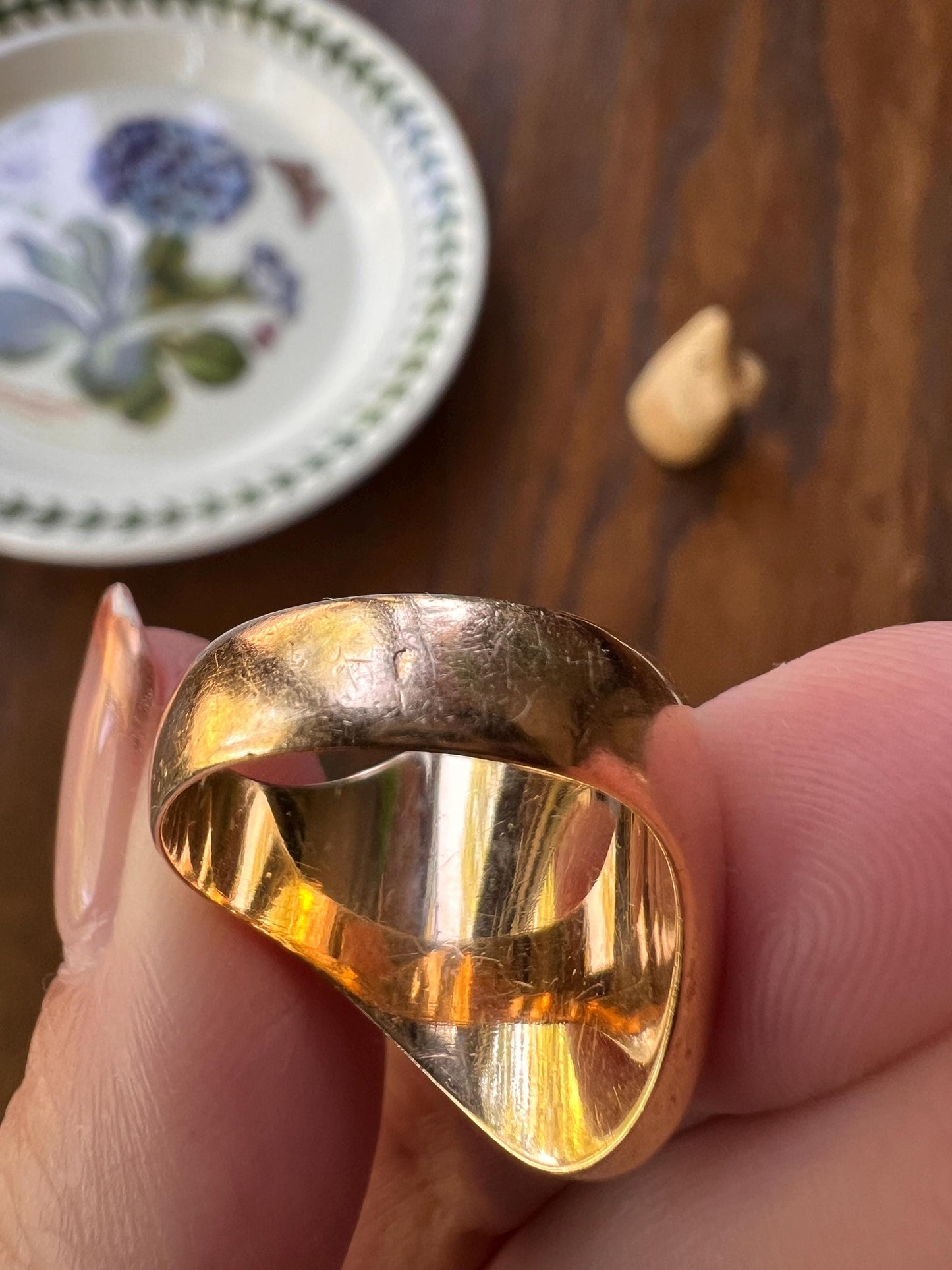 Old Mine Cut DIAMOND Starburst HEAVY French Antique Signet RING 13g 18k Gold Solid Helmet Coat of Arms Chunky Band Gift Victorian Unisex OmC