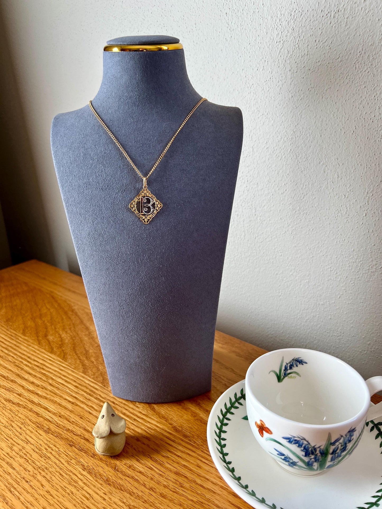FRENCH Antique RUBY Lucky Number # 13 Pendant Rose Cut DIAMOND 18k Gold Belle Epoque Victorian Medal Ivy Thirteen Amulet Love Token Figural