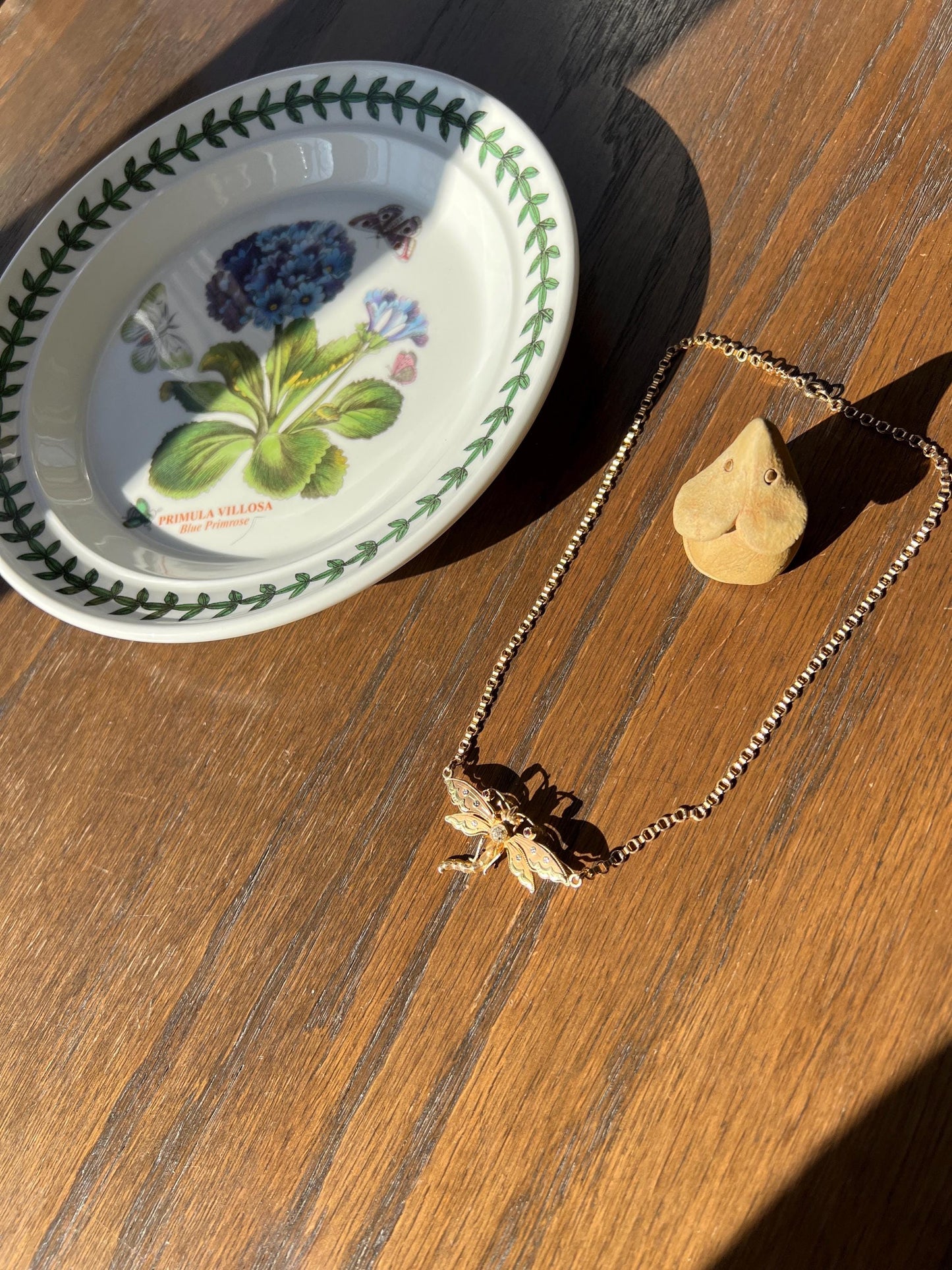 DRAGONFLY French Antique Necklace Victorian Tricolor 18k Rose Gold Figural Pin Pendant Old Mine Cut DIAMOND Belle Epoque Choker Chain Collar