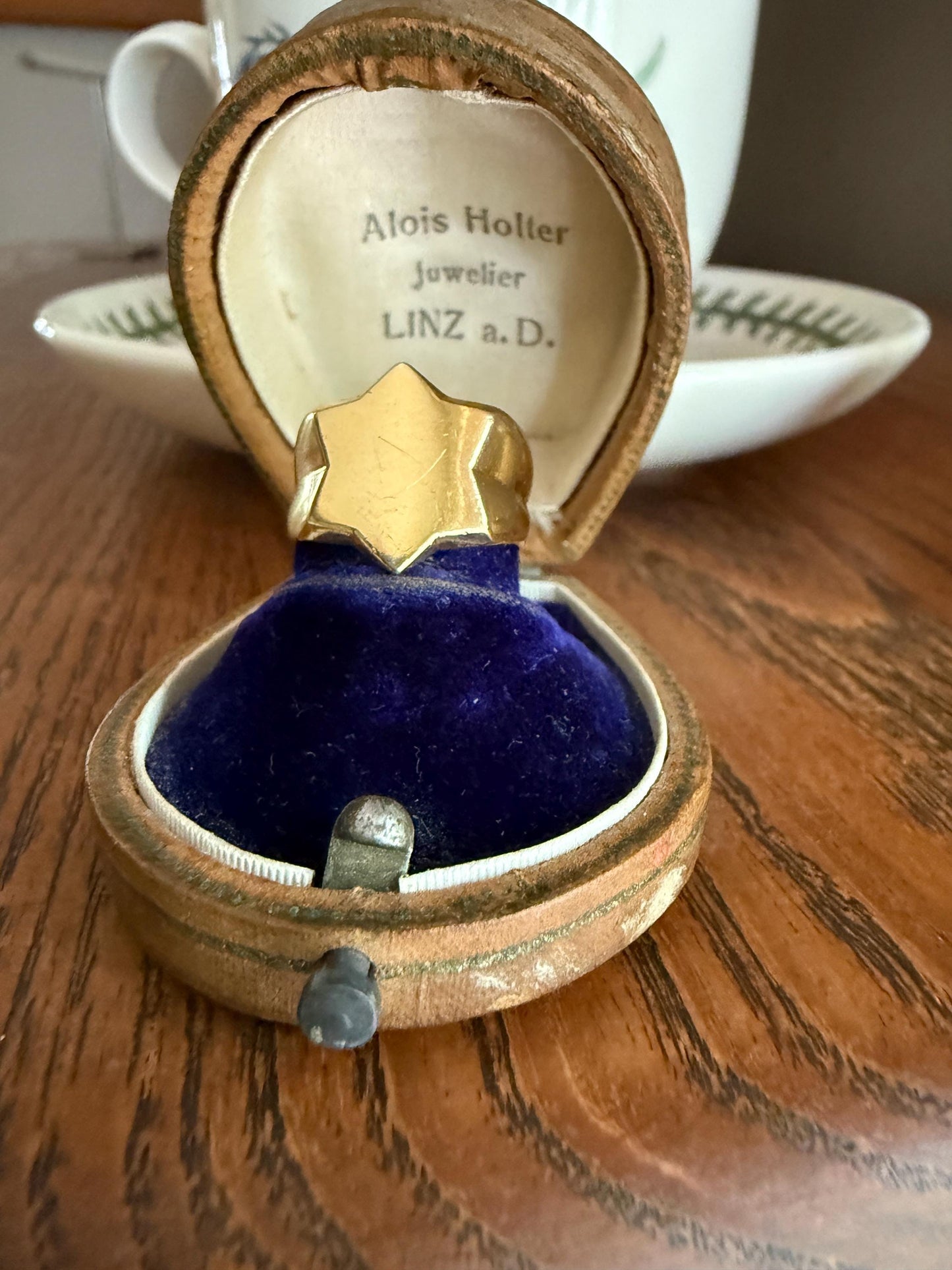 STAR Figural Signet 6.2g 18k Gold Ready to Engrave! Chunky Celestial Rad Pinky Ring Ringstack Shape Unique Gift