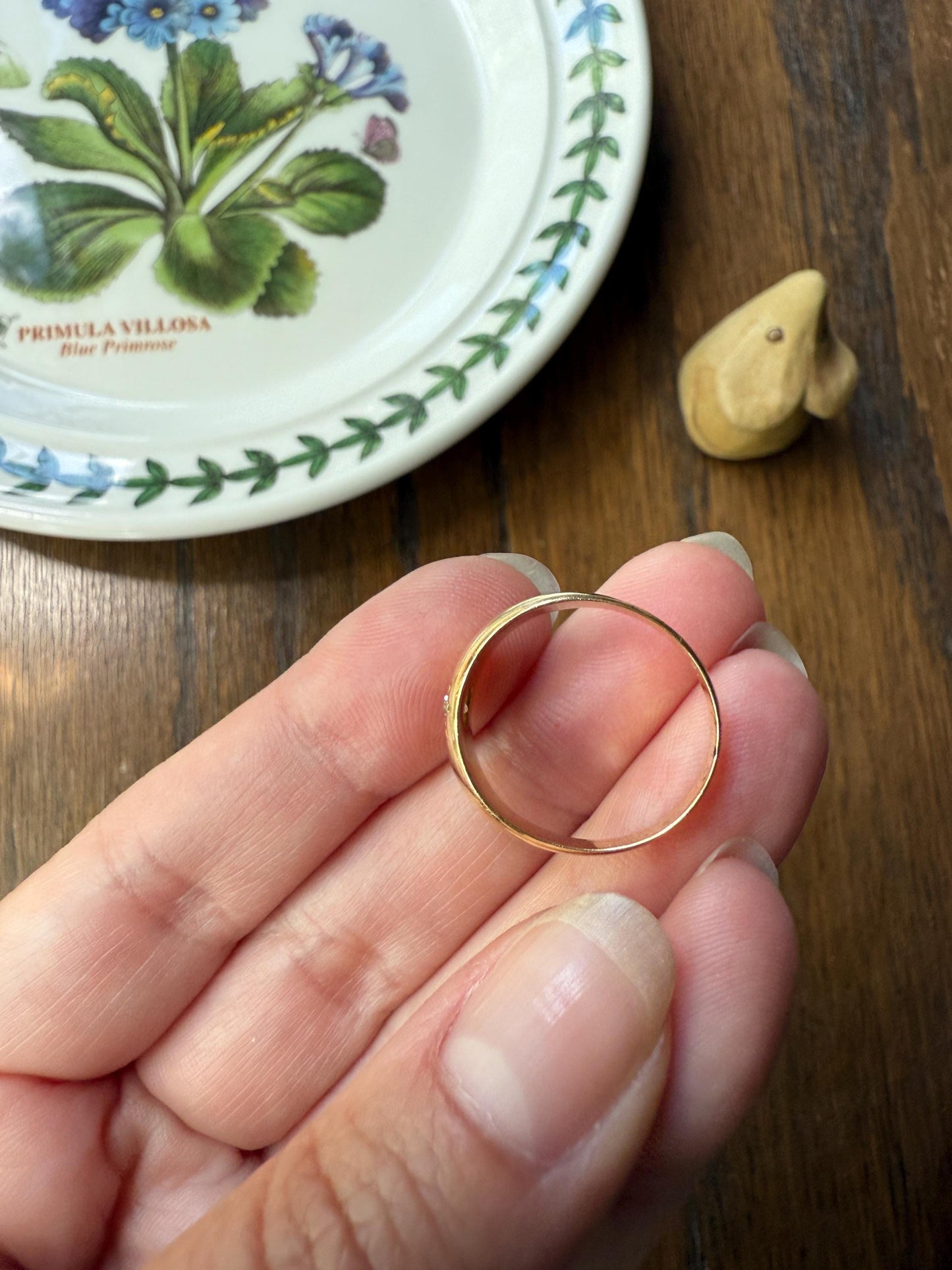 STAR Bezel Old Mine Cut Diamond Gypsy Ring 18k Gold VICTORIAN Chunky Band Unisex Stacker Man or Woman Unique Gift Glowing Celestial Staple