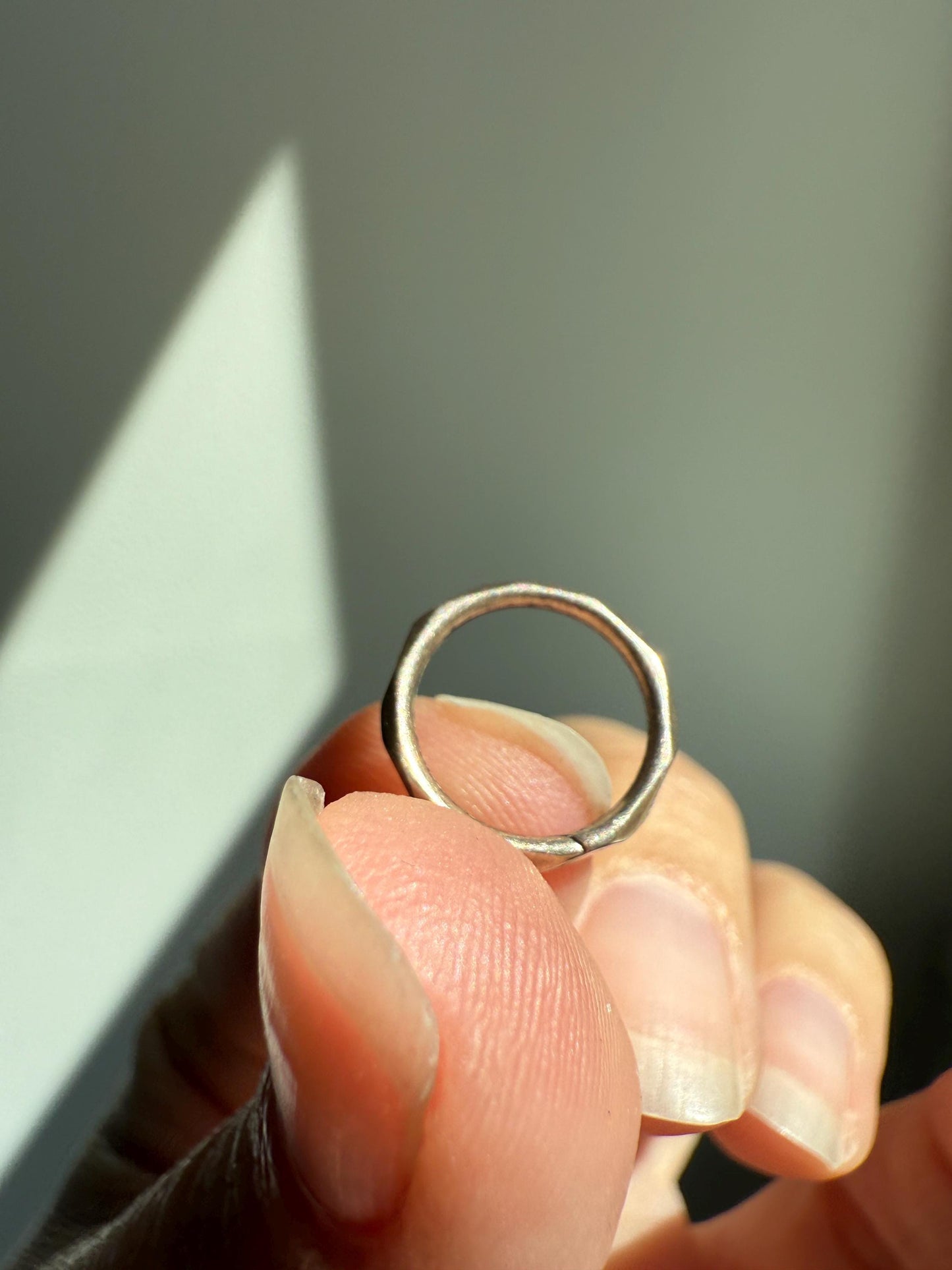 Faceted SPLIT Ring Pendant Holder Connector Antique 10k Warm Gold Beveled Victorian Jewelry Parts Findings Neckmess Neckstack