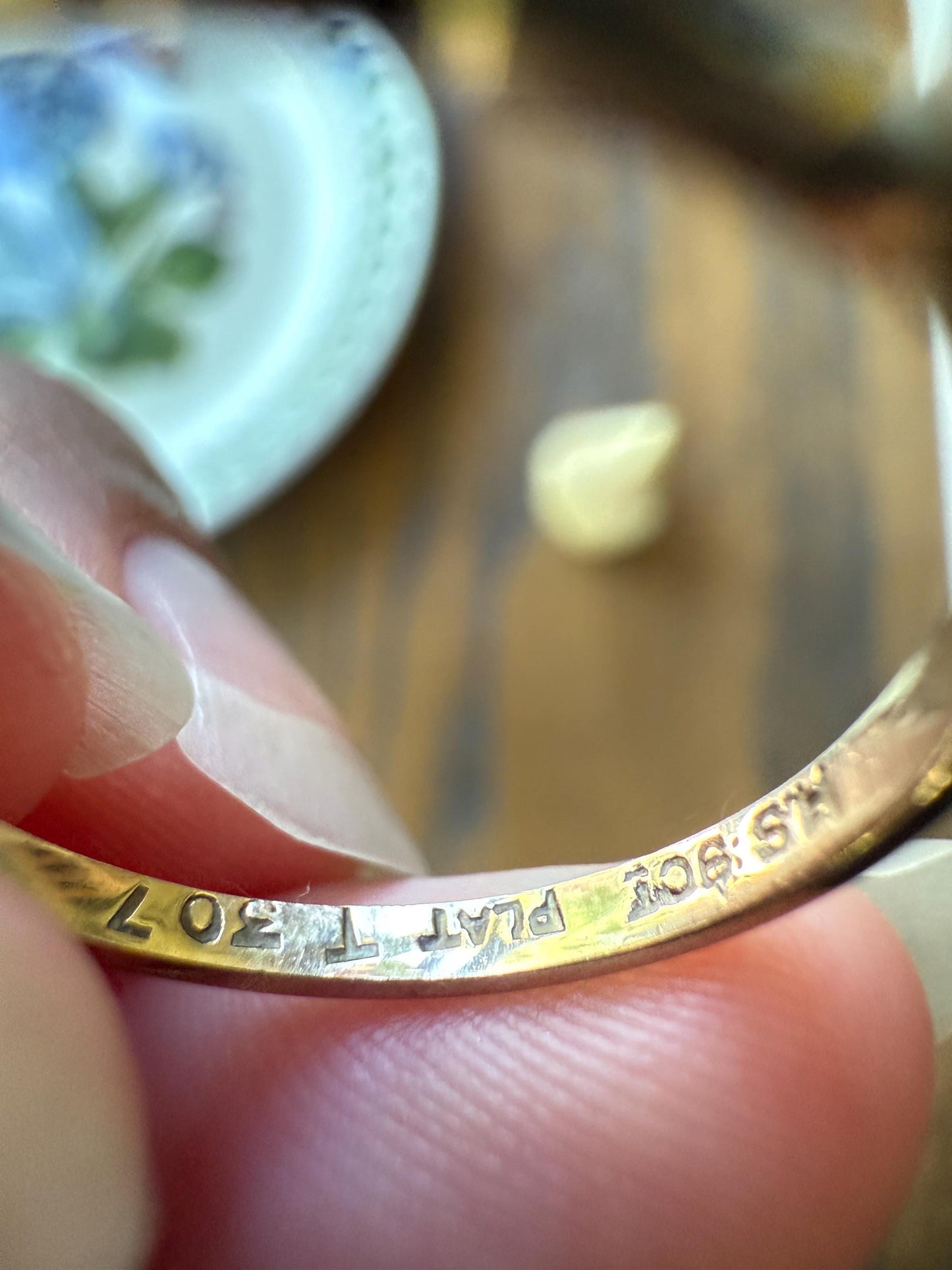 Three Stone Diamond Starburst Bezel Antique Art Deco Skinny Wedding Band 9k Gold Platinum Solid Stacker Ring Single Cut Dainty Engagement