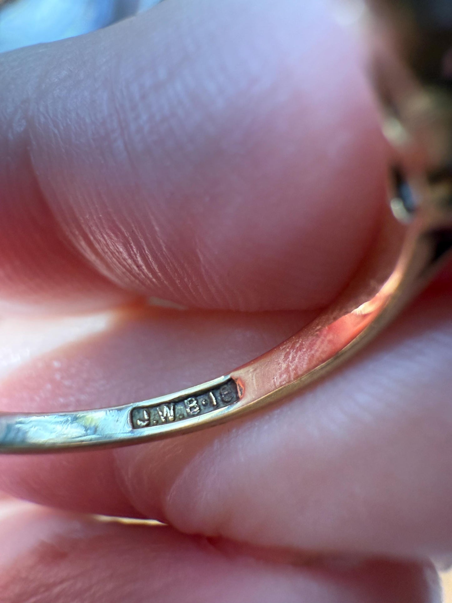 Antique Bezel Set Five Stone 0.6 Carat
