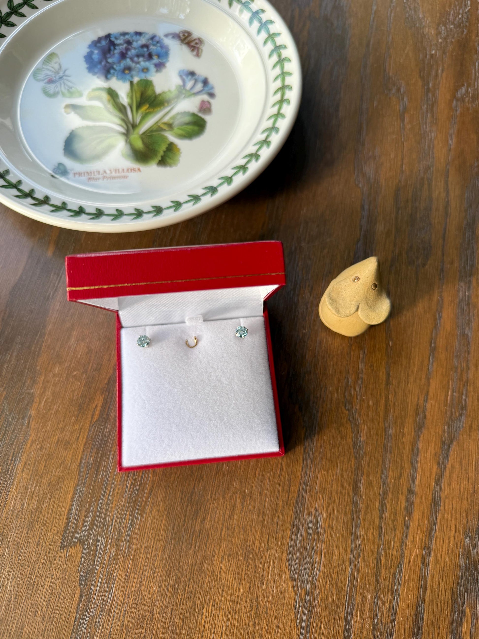 FIERY Fancy Intense Greenish Blue DIAMOND 1.2 Carat Stud Earrings Natural Enhanced w/ Certificates Earstack .6 Each Daily Wearers Minimalist