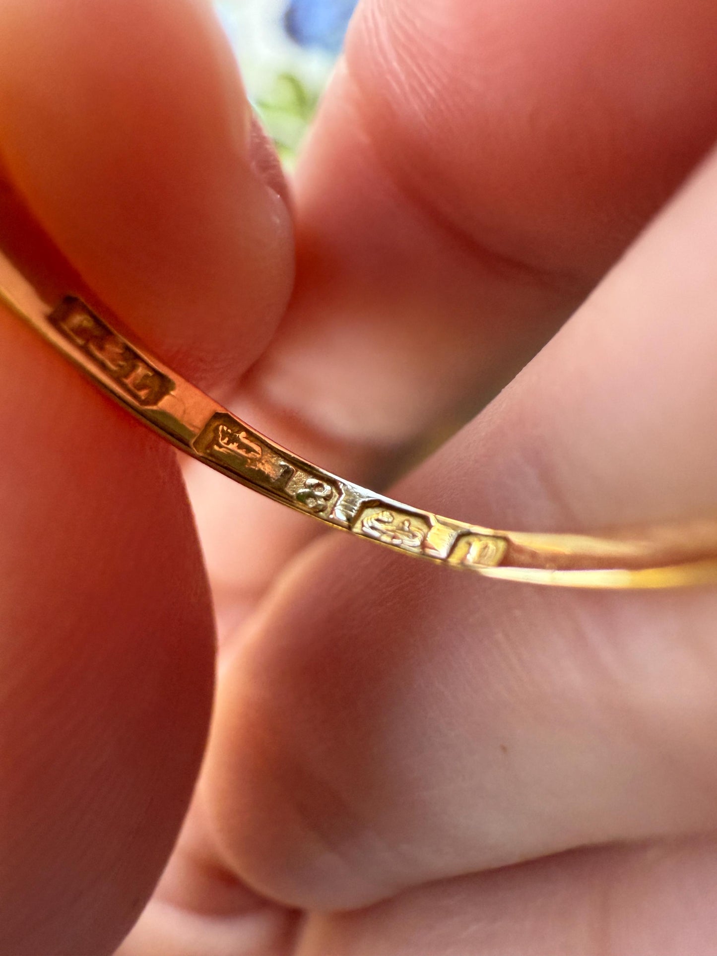 Five Stone Tapered c1889 Old Mine Cut Diamond ANTIQUE Band Ring .5 Carat Buttercup 18k GOLD Victorian Stacker Romantic Gift .5Ctw OMC