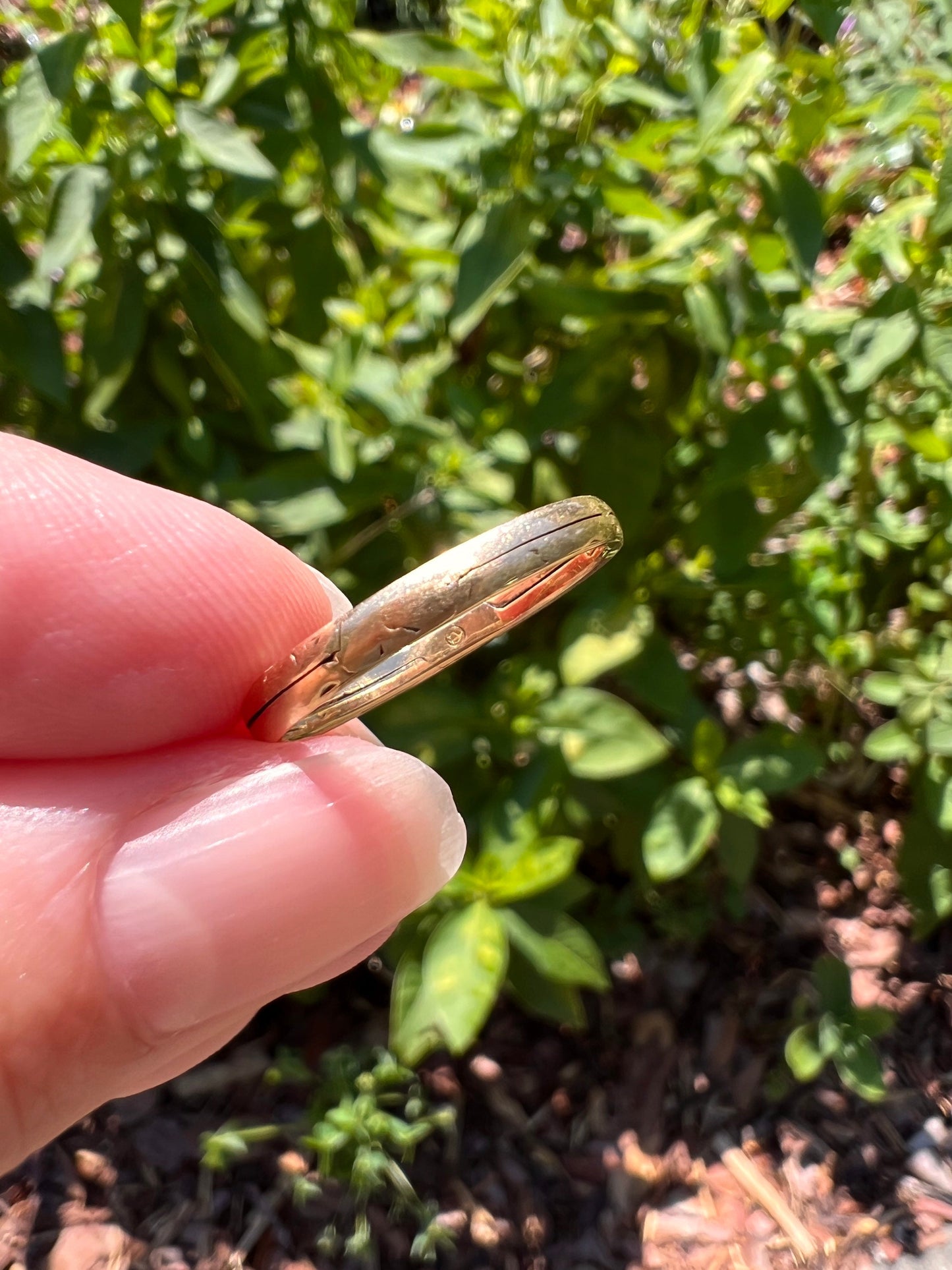 RARE HINGED Dated 1854 French Antique GIMMEL Twinned Wedding Band 18k Gold RiNG Folk Traditional 2 Interlocking Engraved Stacker Gift Puzzle
