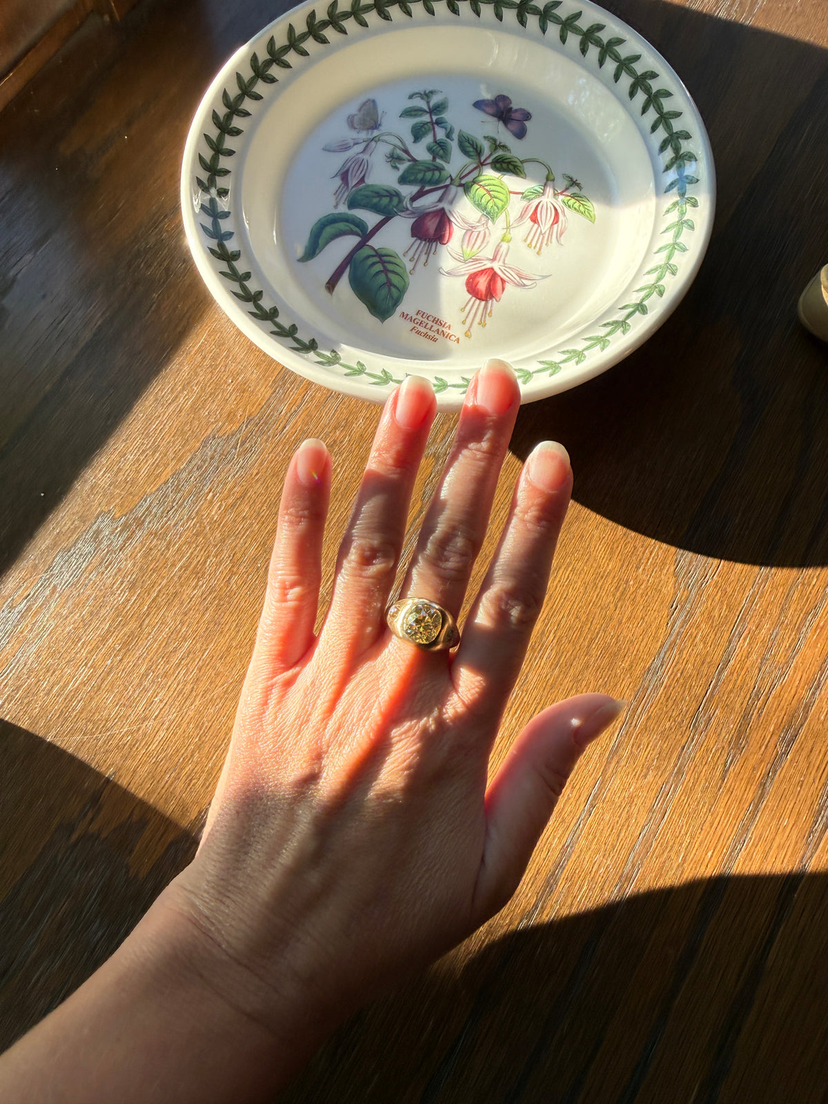 HEAVY 5.2 Carats Eye Clean Natural Antique Old Mine Cut Diamond Three Stone Gypsy Ring 14.5g 18k Gold Matte Band Stacker Man Unisex Chunky