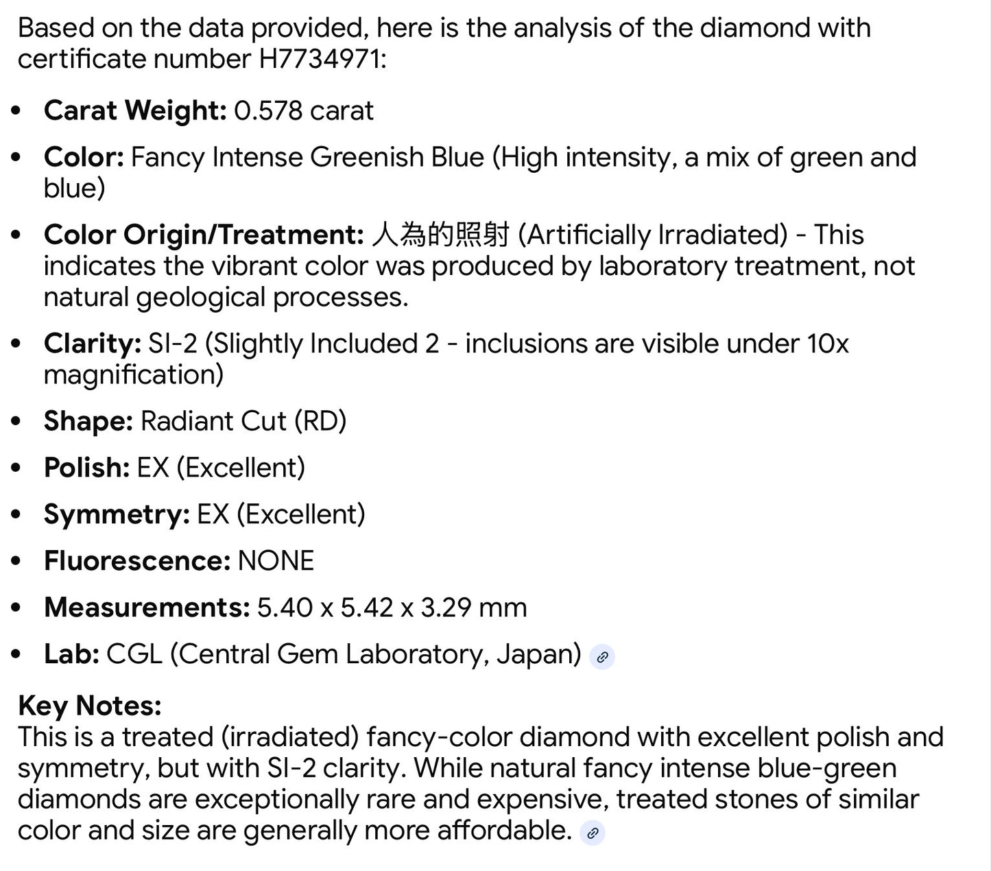 FIERY Fancy Intense Greenish Blue DIAMOND 1.2 Carat Tdw Stud Earrings Natural Enhanced w/ Certificates