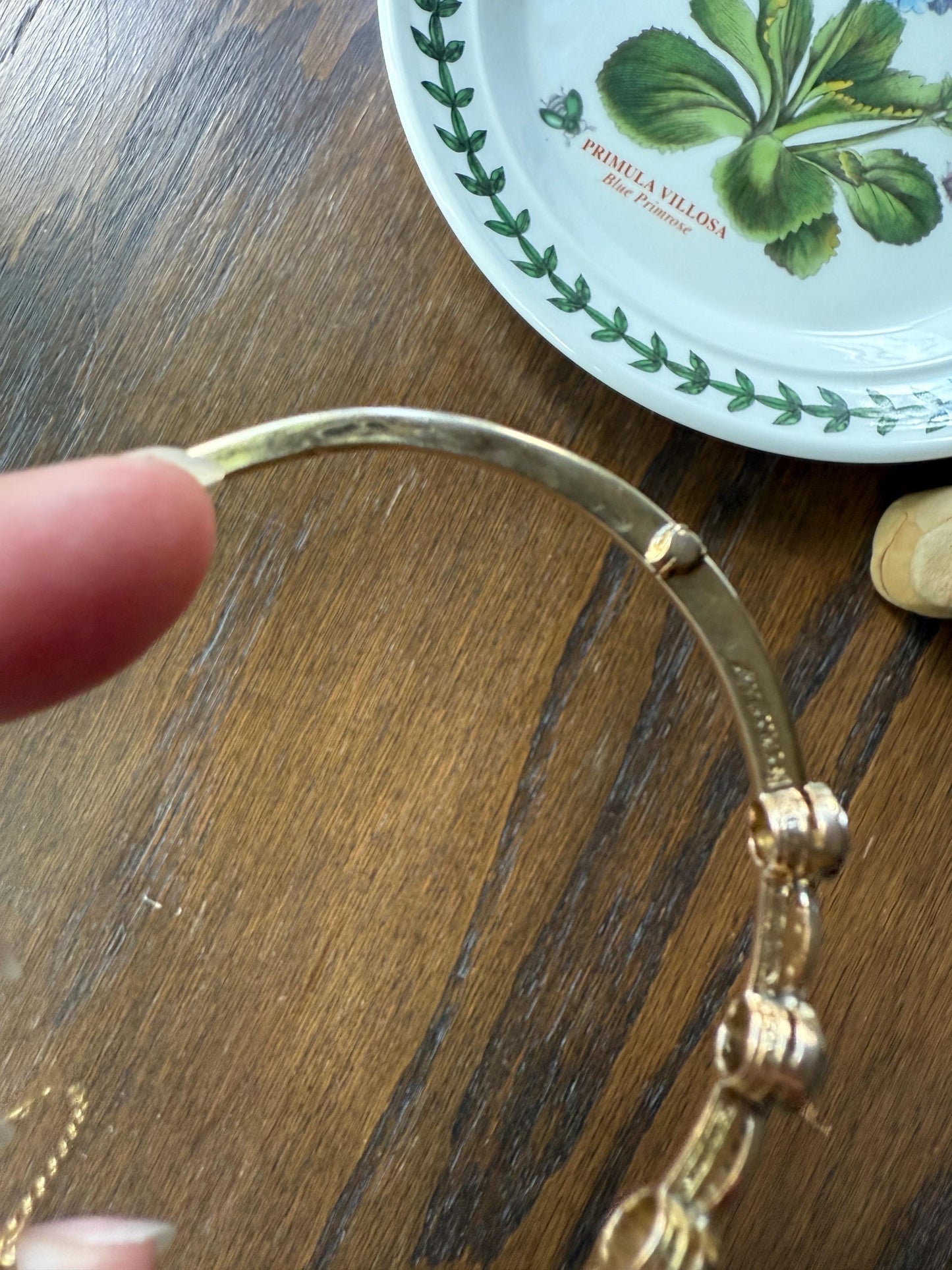 ANTIQUE 1 Carat Rose Old Mine Cut DIAMOND BANGLE Bracelet Hinged Engraved Halo Setting Yellow Champagne White Linear Unique Target Bullseye