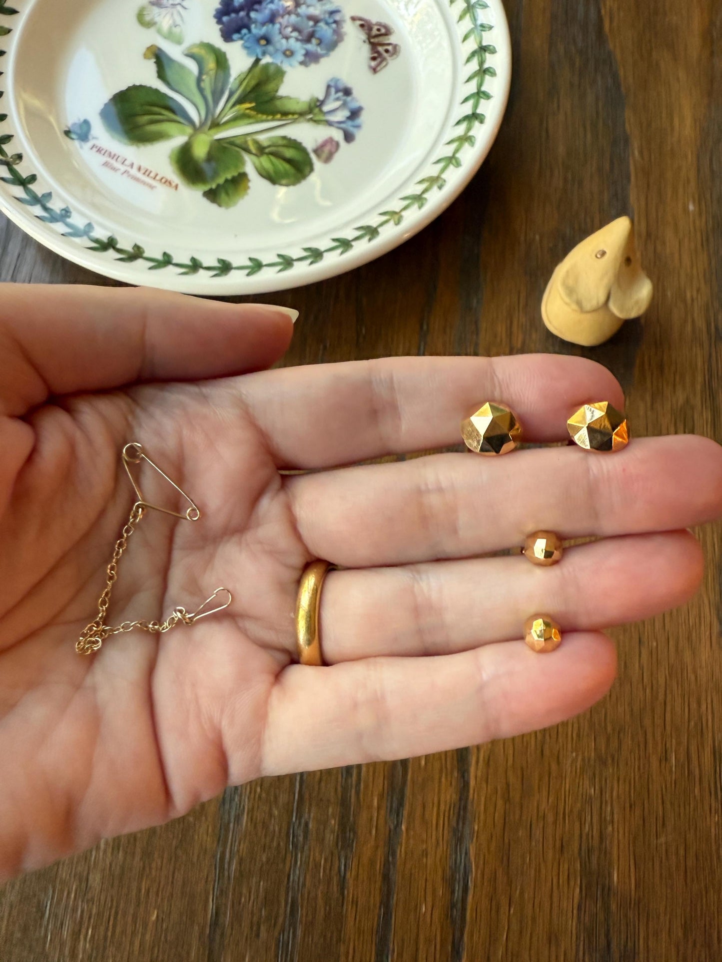 Safety Chain Doodad Pin Hanger HOOK Dainty CHAIN ANTIQUE .5g 10k Gold Solid 72mm Pendant Holder Extender Connector Neckmess Parts Findings