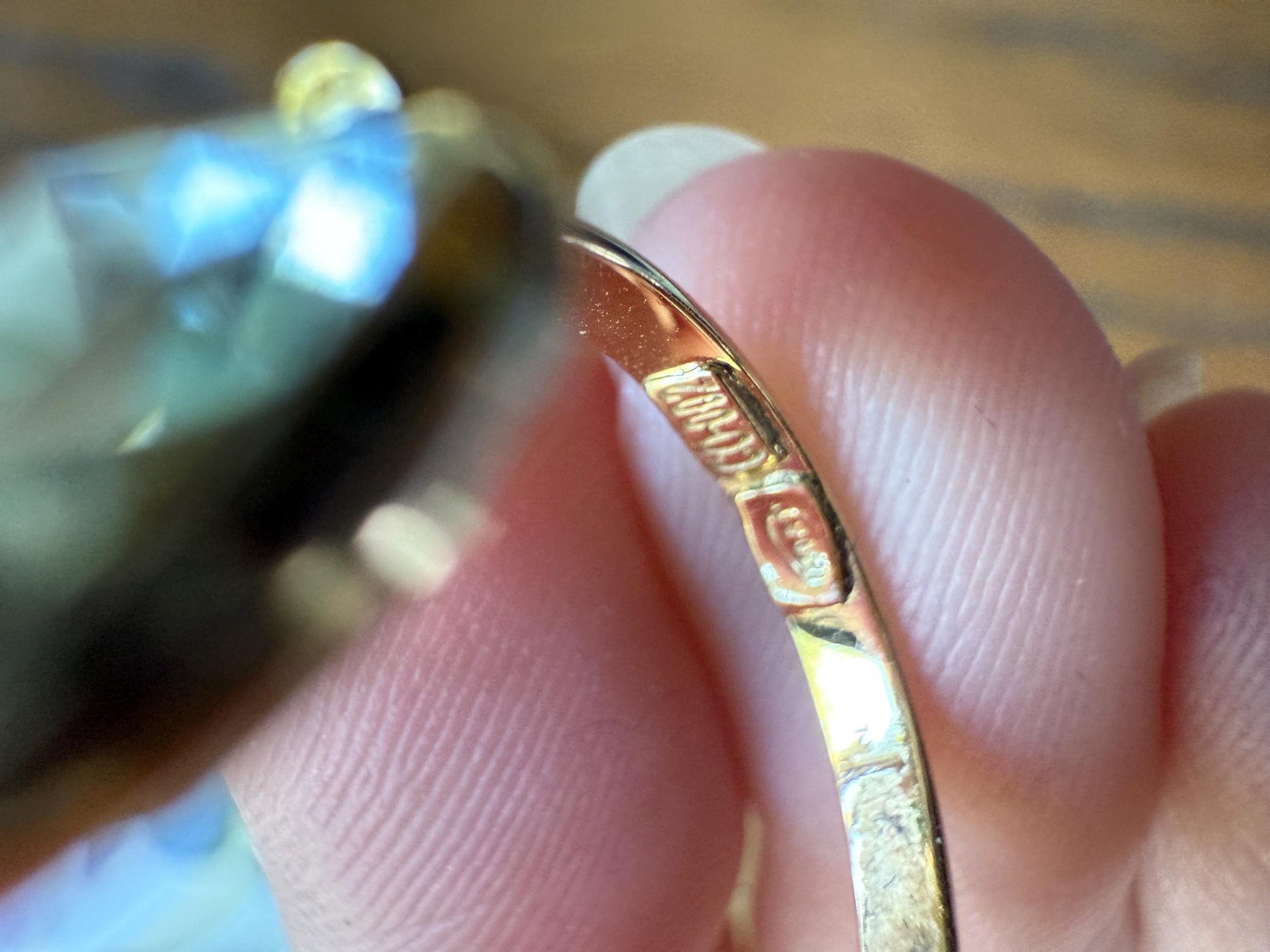 Pale GREEN Natural Prasiolite 18k Gold Bezel Set Modern Ring Domed Disco Ball Rose Cut Faceting Quartz Amethyst Spanish Made