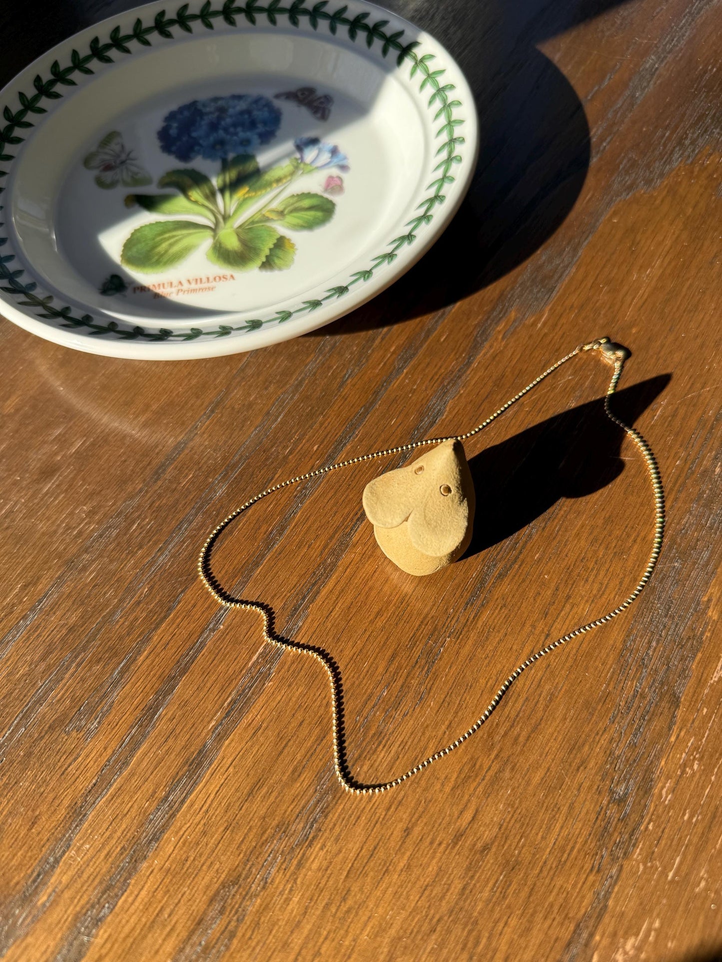 Vintage Teeny Tiny Mini Bead 14k Gold Pearl 16" Chain Necklace Solid Ball Rivet Minimalist Layering Pendant Holder Shimmer Neckmess Gift