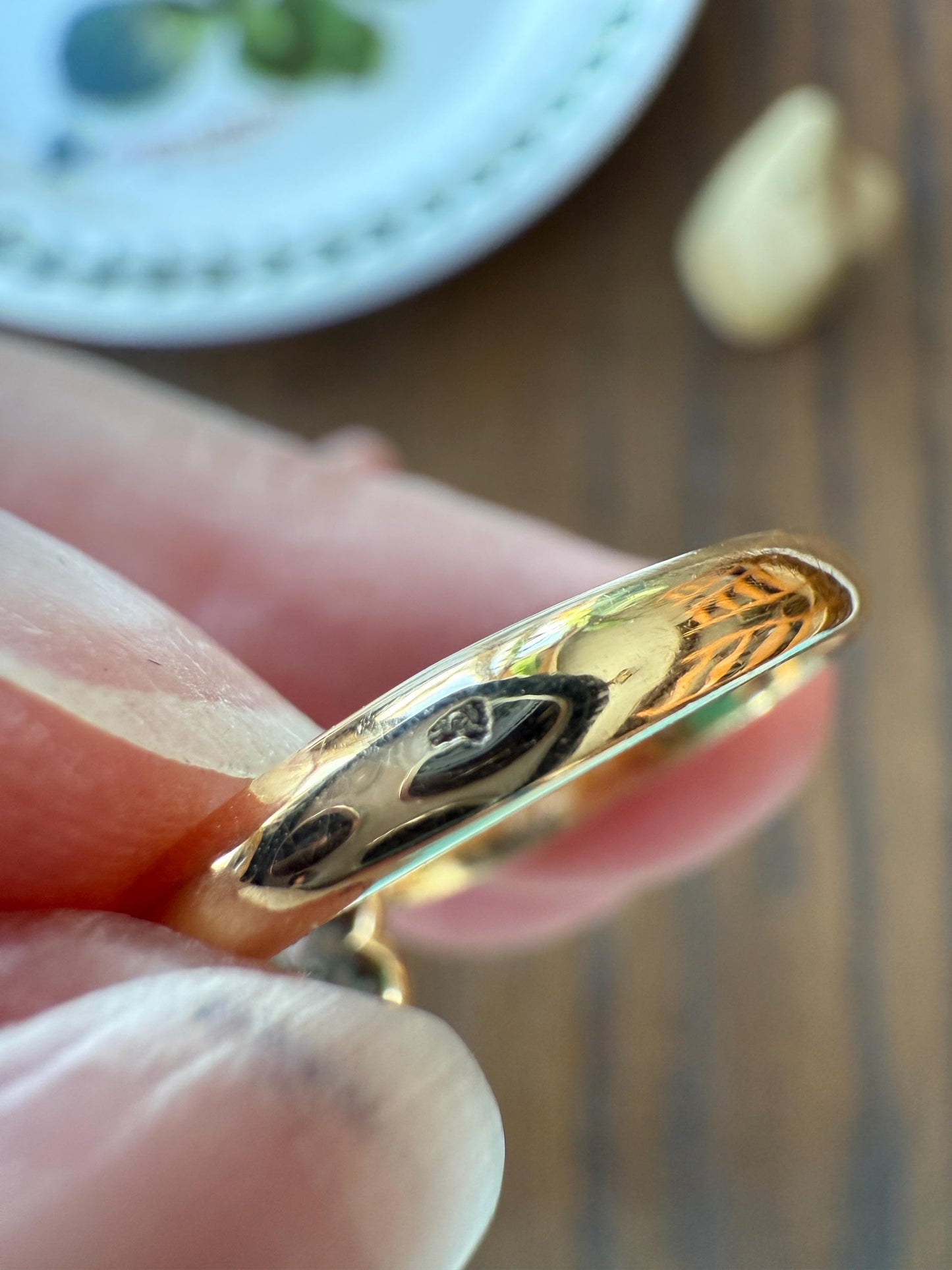 Boxed French Antique Natural Zambia EMERALD w/ Cert & 1.1Ctw Old Mine Cut DIAMOND Halo Ring 18k Gold Platinum Green Belle Epoque Gift OMC