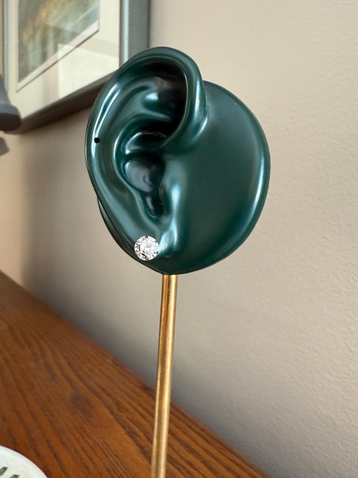 Antique .56 Carat Tdw Old Mine Cut DIAMOND Studs 18k Gold Screw Back Stud EARRINGS French Romantic Gift Belle Epoque Bridal Minimalist