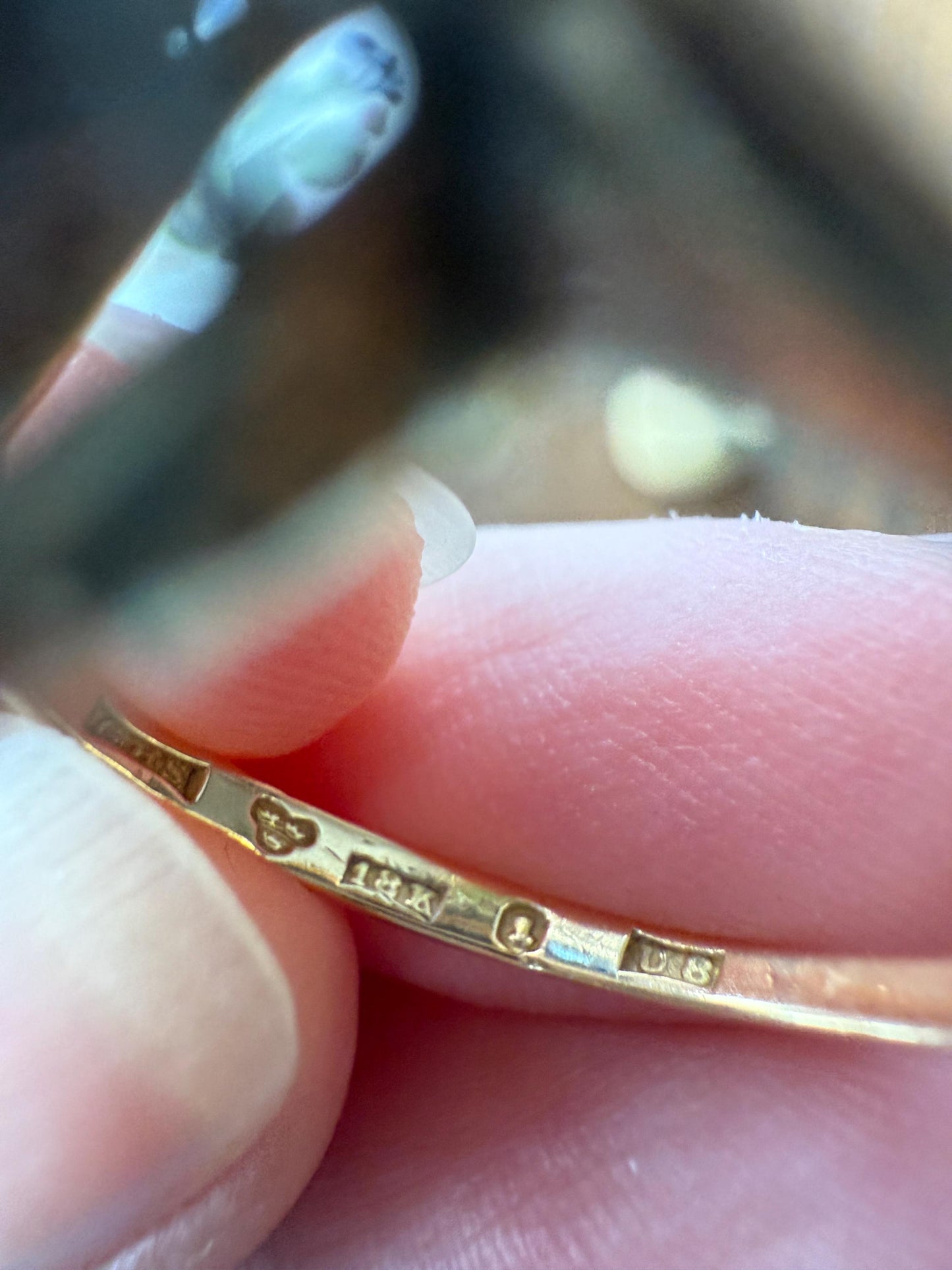 Vintage Natural SAPPHIRE Blue Antique 1.25 Carat Tdw Old Mine Cut DIAMOND Chunky Halo Ring 18k Gold 1.25Ctw OMC