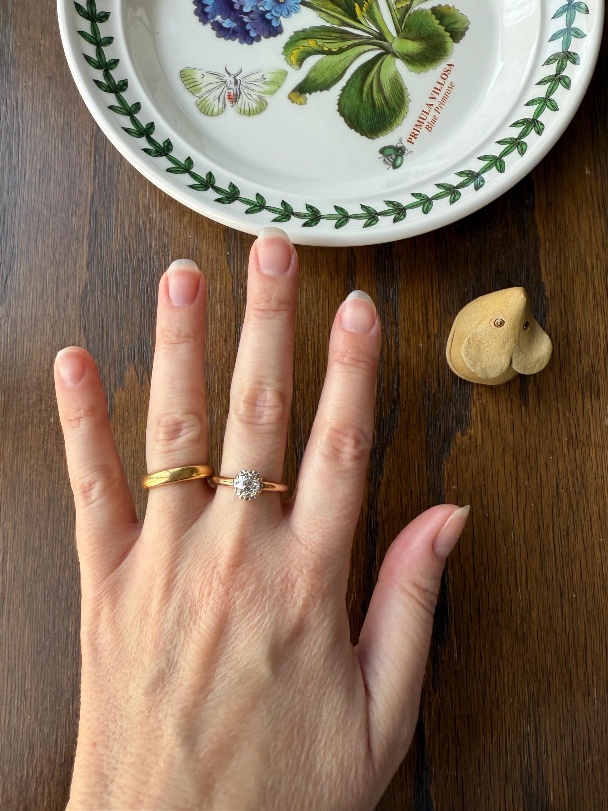 Ornate Classic Victorian Antique One Carat Old Mine Cut DiAMOND Solitaire Ring French 18k Rosy GOLD Engagement All Original Setting & Stone