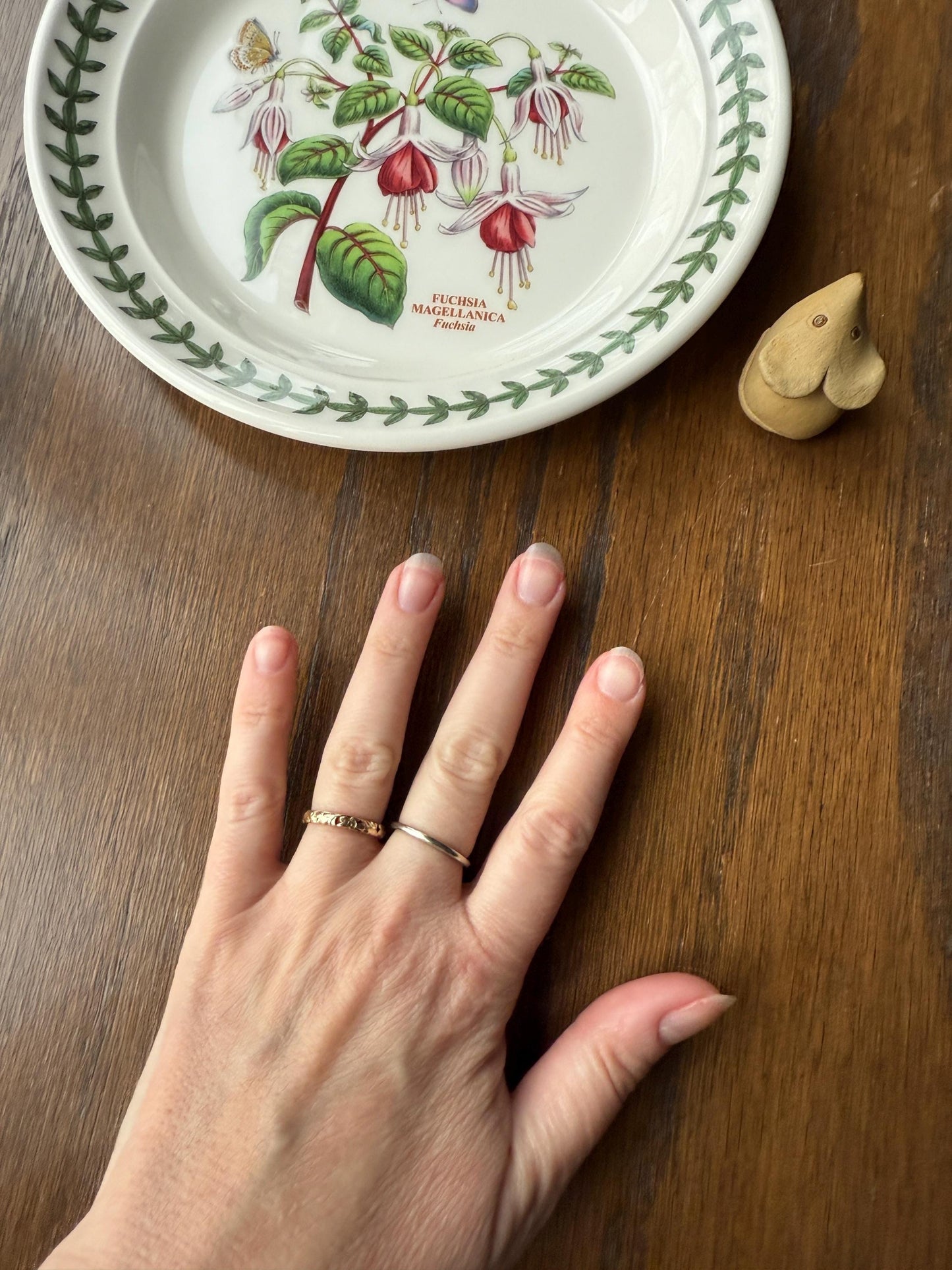 DATED "Sweetheart to Wife" Vintage Wedding Band 18k White Gold January 10, 1951 Skinny Stacker Ring Romantic Posey Poesy Shreve Crump Low