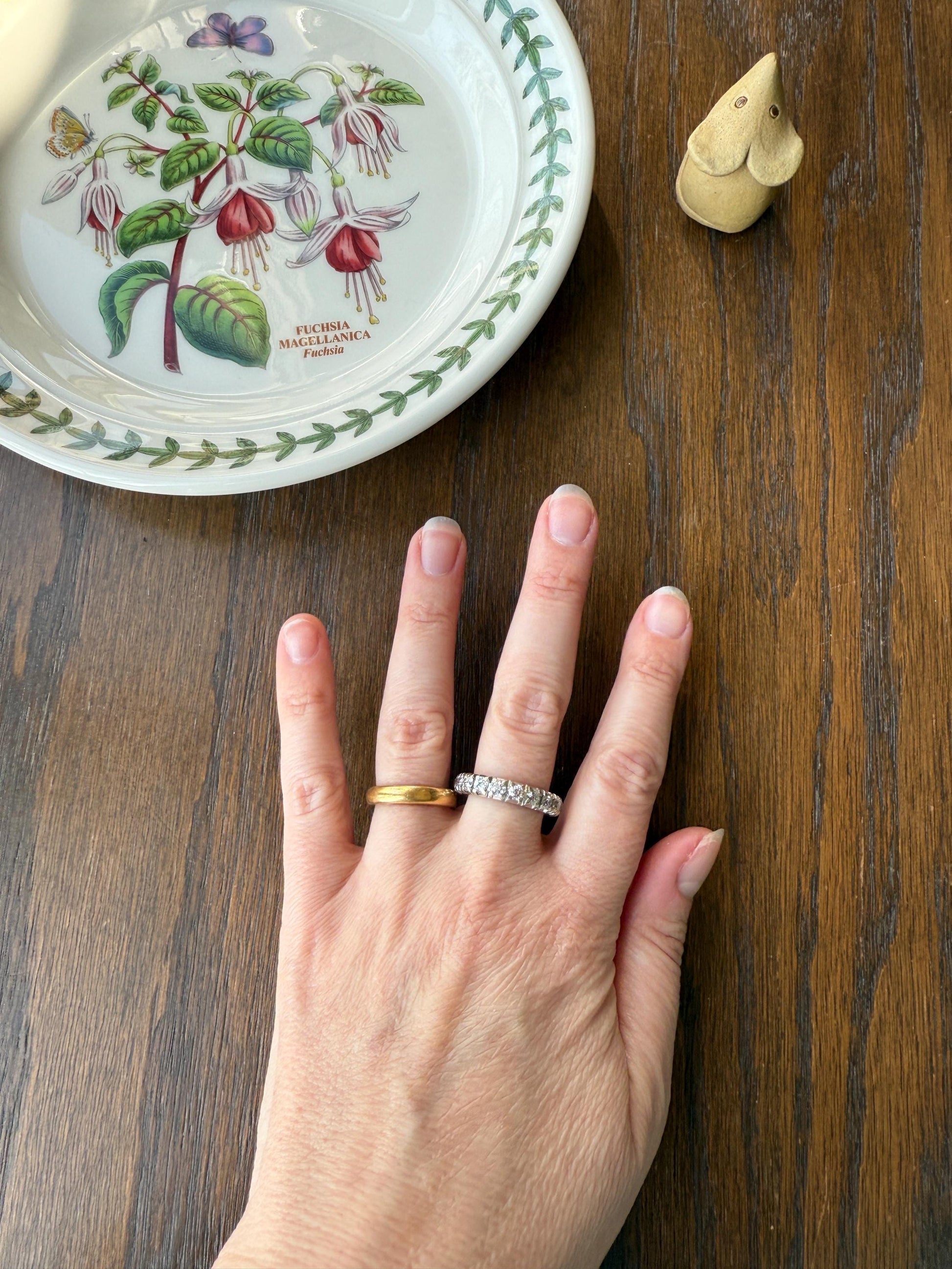 FRENCH Antique Art Deco 2.7 Carats 18 Old Mine Cut DiAMOND Full ETERNITY Band Ring 18k White GOLD Wedding Anniversary Beveled OmC