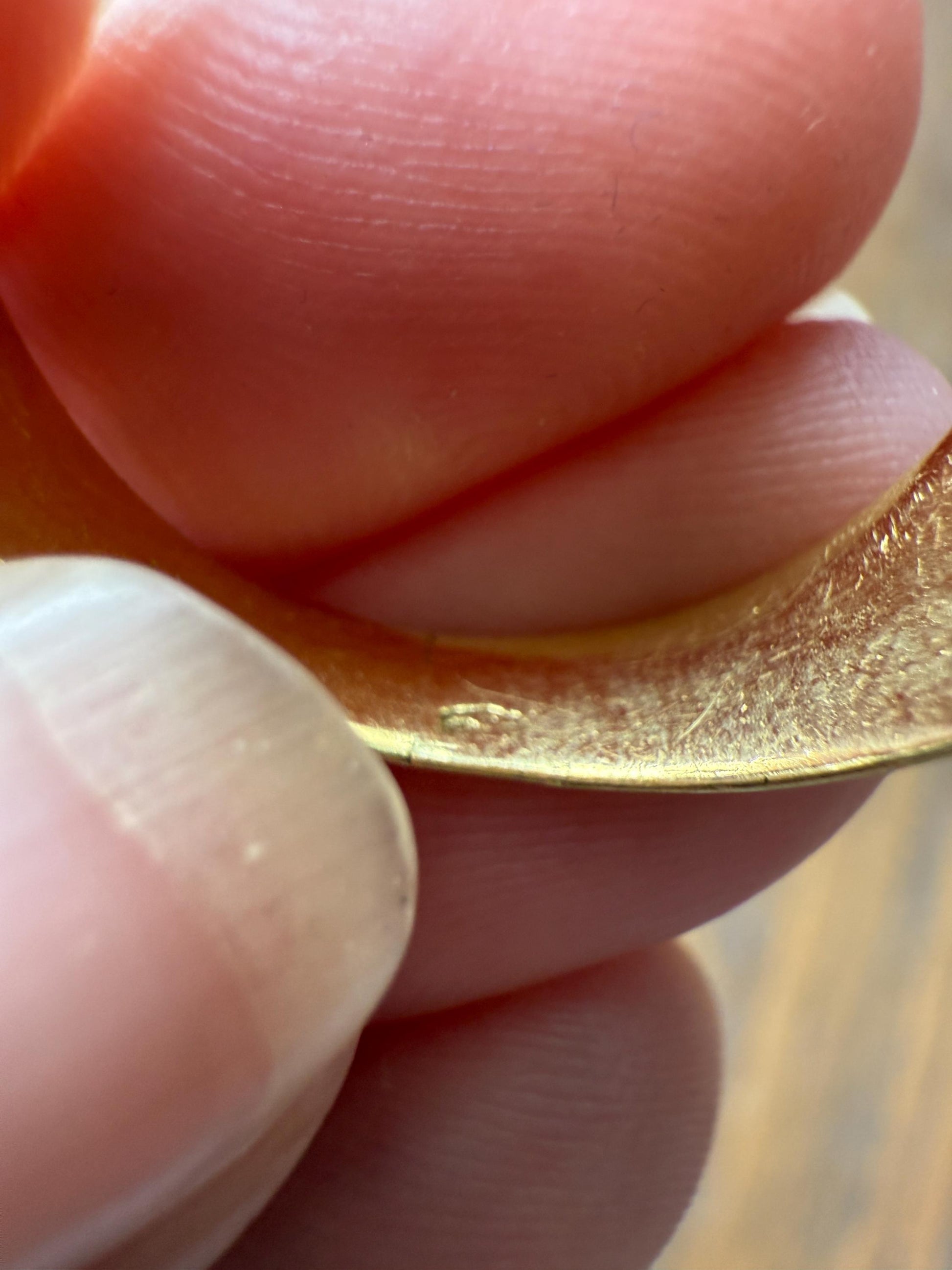 Chunky Green EMERALD Baguette Cut DIAMOND 6g 18k Gold Solid Vintage Gypsy Ring Domed Retro Wide Band Natural Geometric Stacker Man Unisex