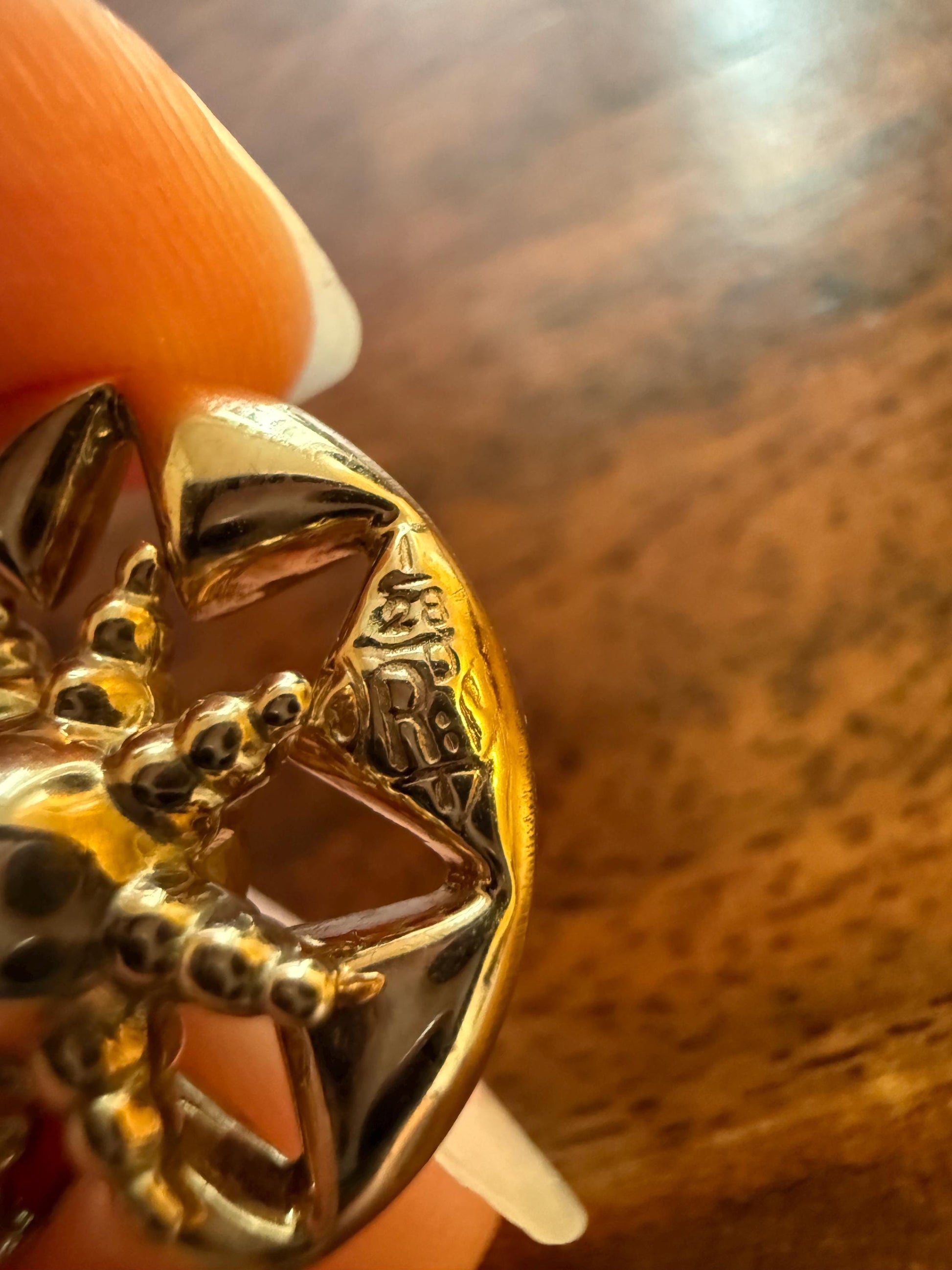 Antique STAR Sunburst Victorian Puffy Starburst 3D Victorian 9k GOLD EARRINGS Figural Ball Rivet