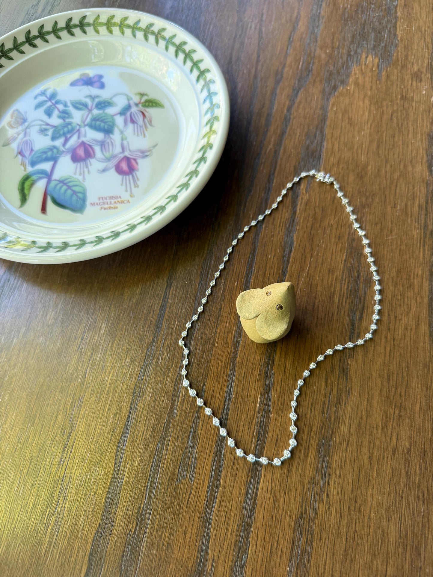Vintage 73 Bezel Set 3.6 Carats Diamond Riviera Eternity Tennis Chain 18k White Gold Necklace French 16" Minimalist Geometric Layering VTG