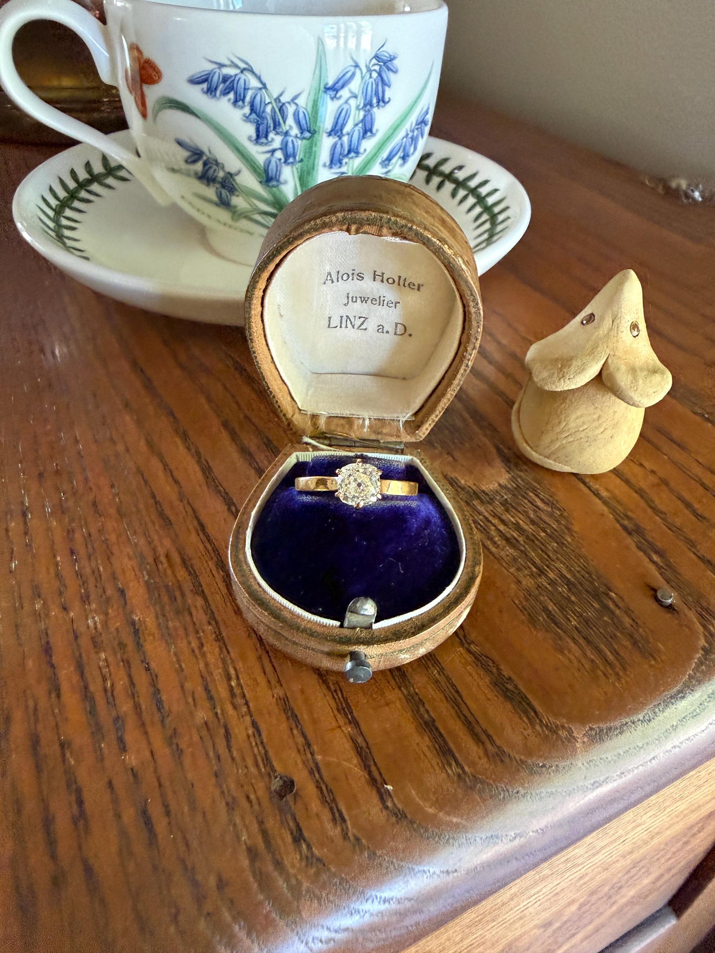 Antique 1.3 CARAT Natural Eye Clean Old Mine Cushion Cut DIAMOND Solitaire French Vintage Engagement Ring 18k Gold Solid Yellow 1.3Ct OMC