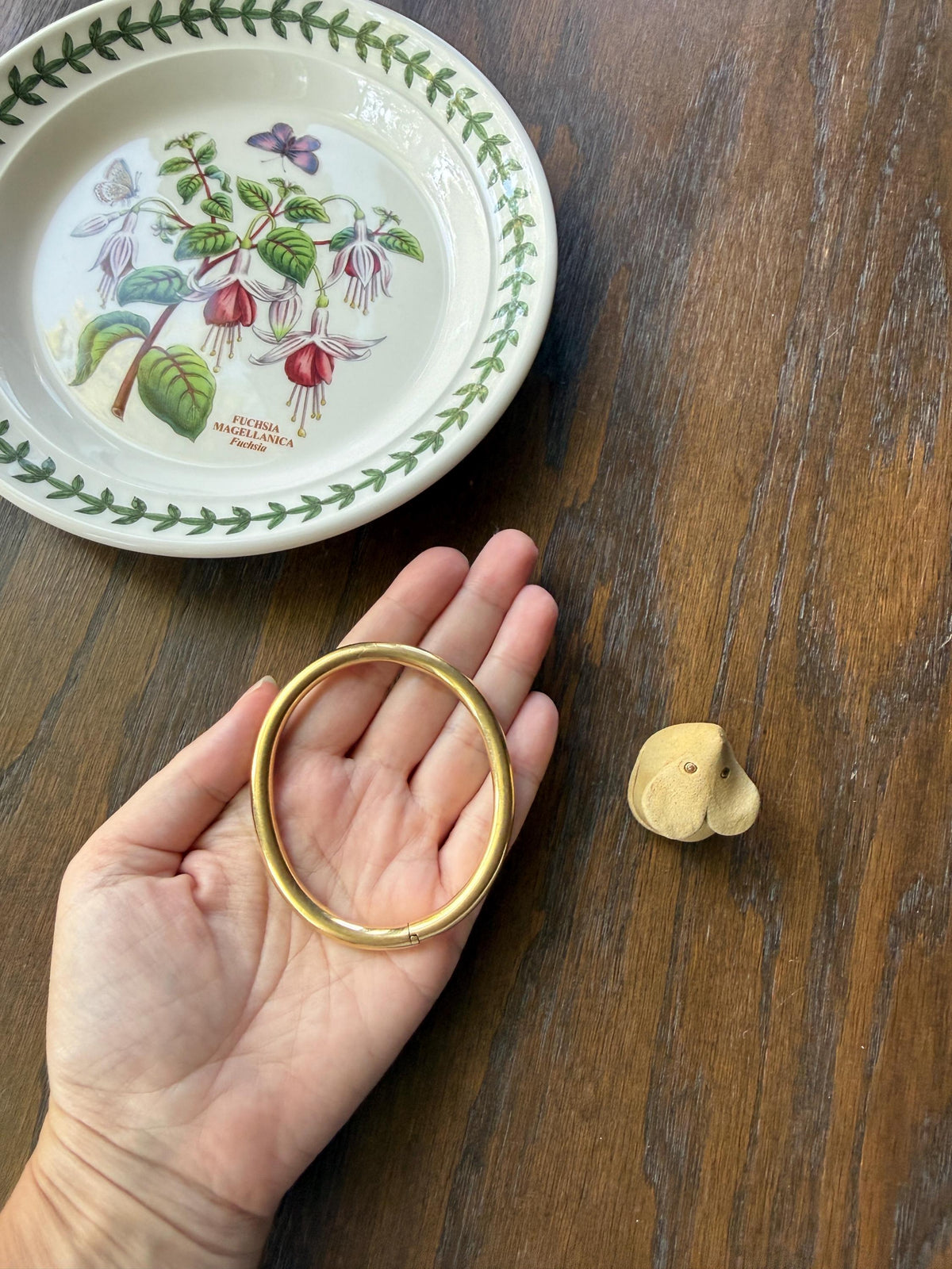 French Antique Period Hallmark Oval Donut Hinged Bangle Bracelet 17.4g 18k GOLD Solid Pipe Stacker Wriststack Staple Glowing Victorian