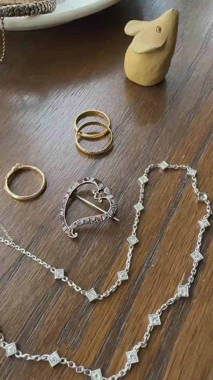 DATED Engraved Vintage Wedding Band Vertical Edge Engraving December 1937 Ornate Swirl Stacker 14k Gold Solid Ring Art Deco