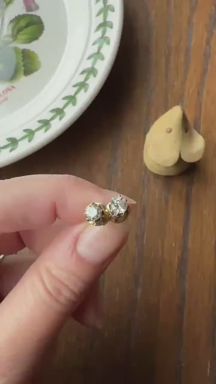 French ANTIQUE 3.8g 18k Gold Wedding RING 3.6mm Wide Band Comfort Fit Stacker Love Gift Unisex Man