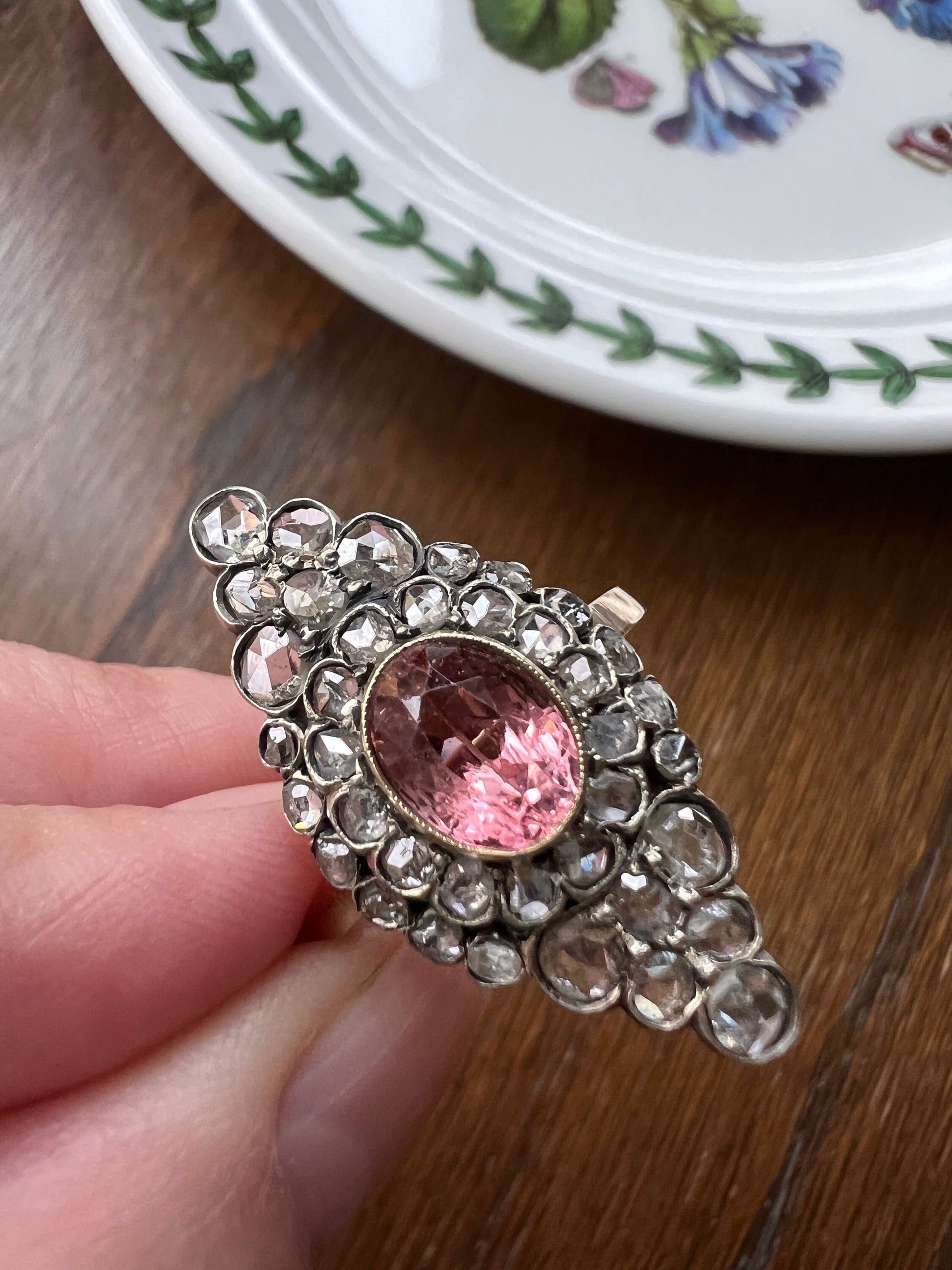 Victorian Navette Ring with Pearl, Turquoise, and Old Mine Cut Diamonds – Andria Barboné Jewelry Victorian Navette Ring with Pearl, Turquoise, and Old Mine Cut Diamonds – Andria Barboné Jewelry