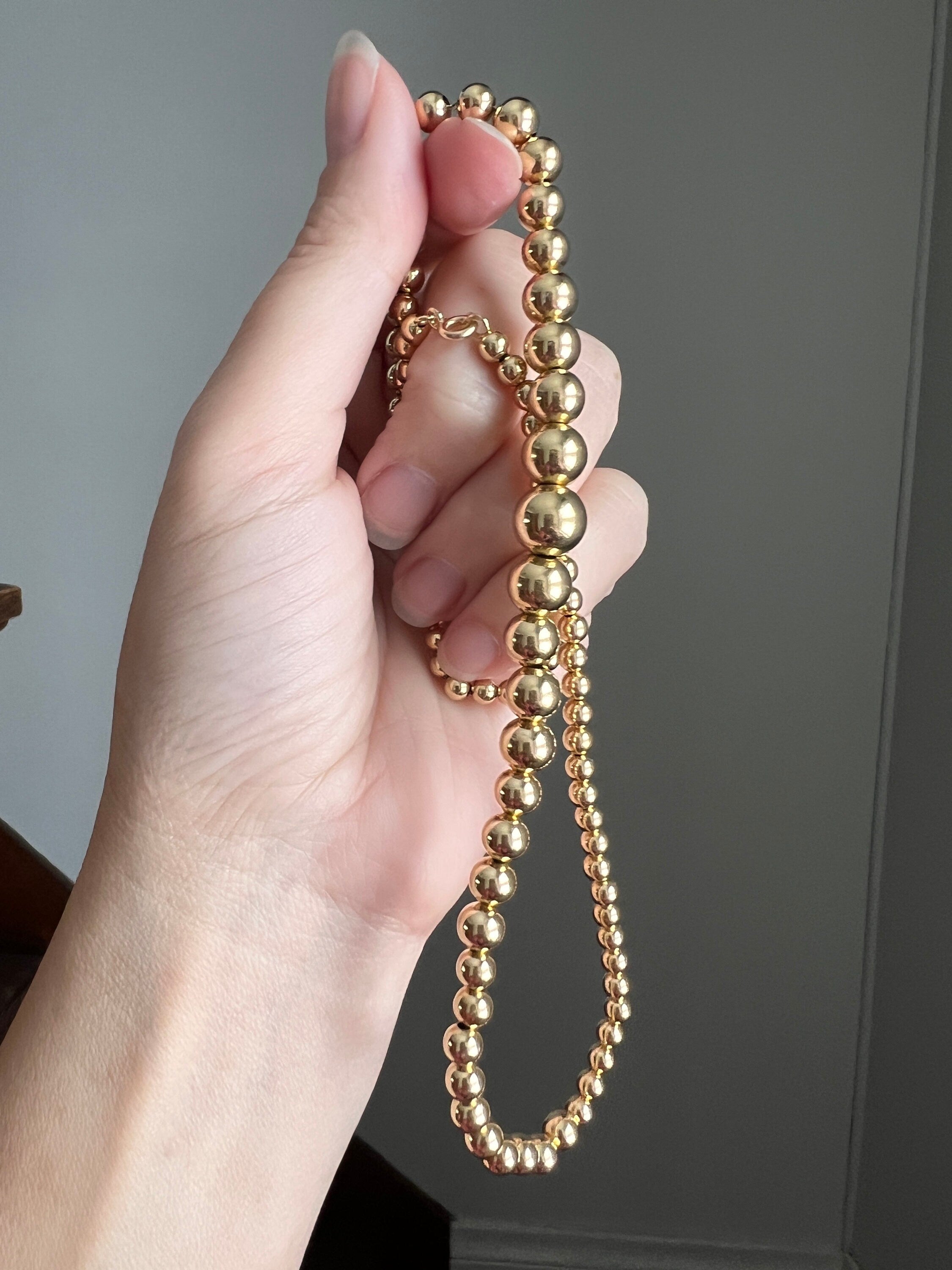 Etnico 18k Gold Plated Multi Layered Beads Rani Necklace Jewellery Set