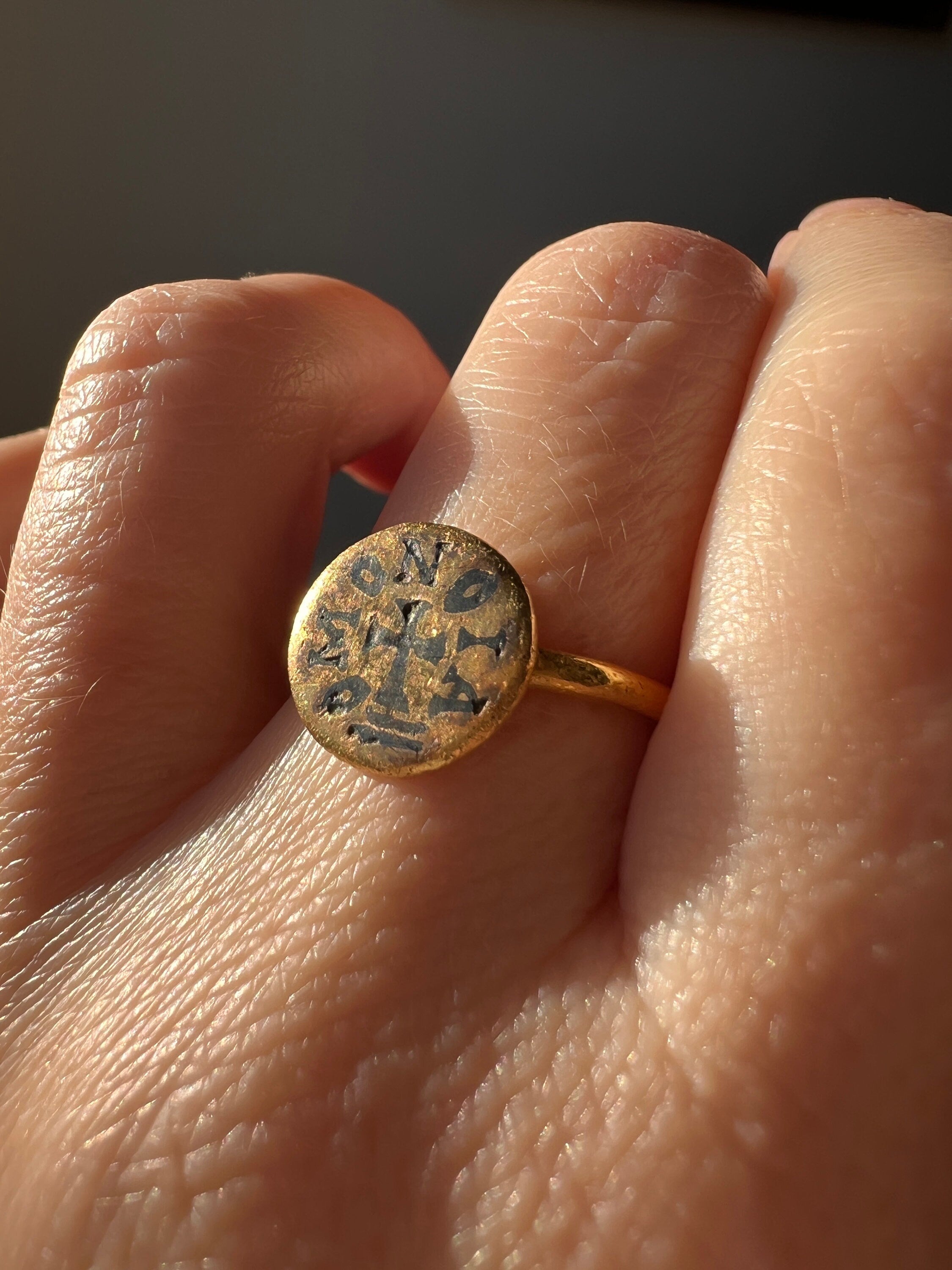 Ancient Roman Art Signet Greek Coin Ring 925 Indonesia | Ubuy